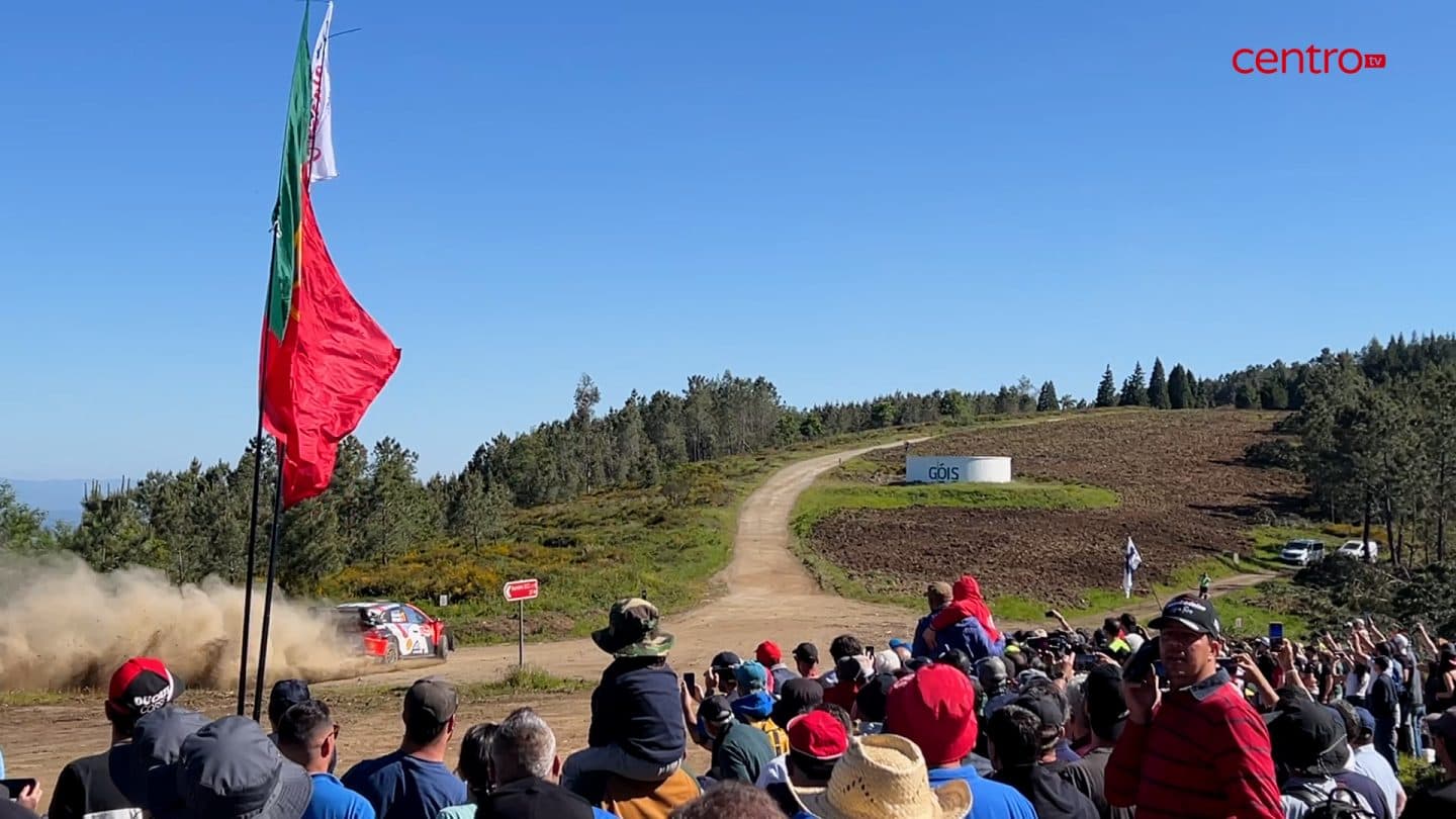 The Rally de Portugal party is about to reach Góis as well