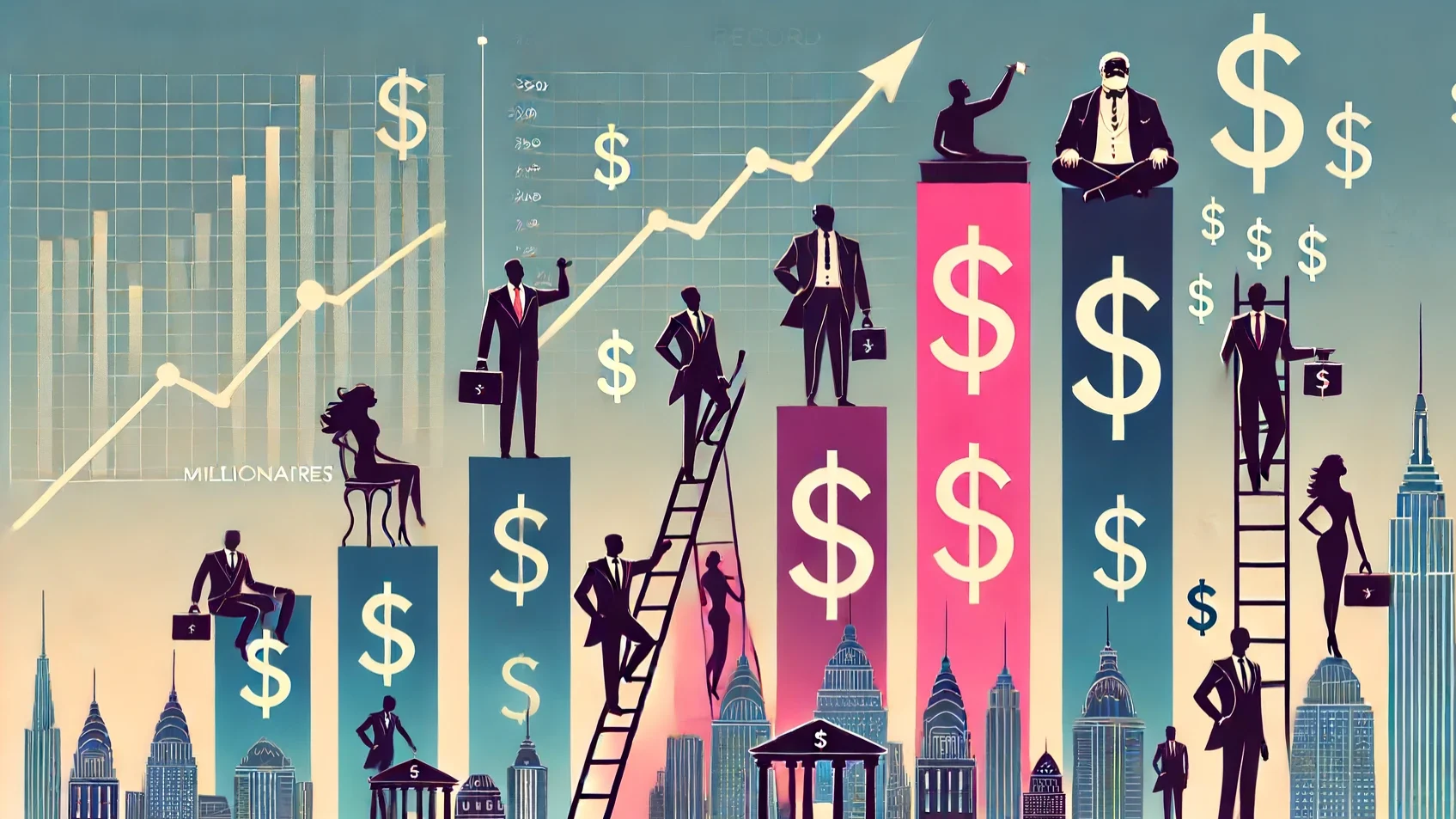 Stocks and bonds dominate the portfolios of the generation set to inherit 71 trillion euros