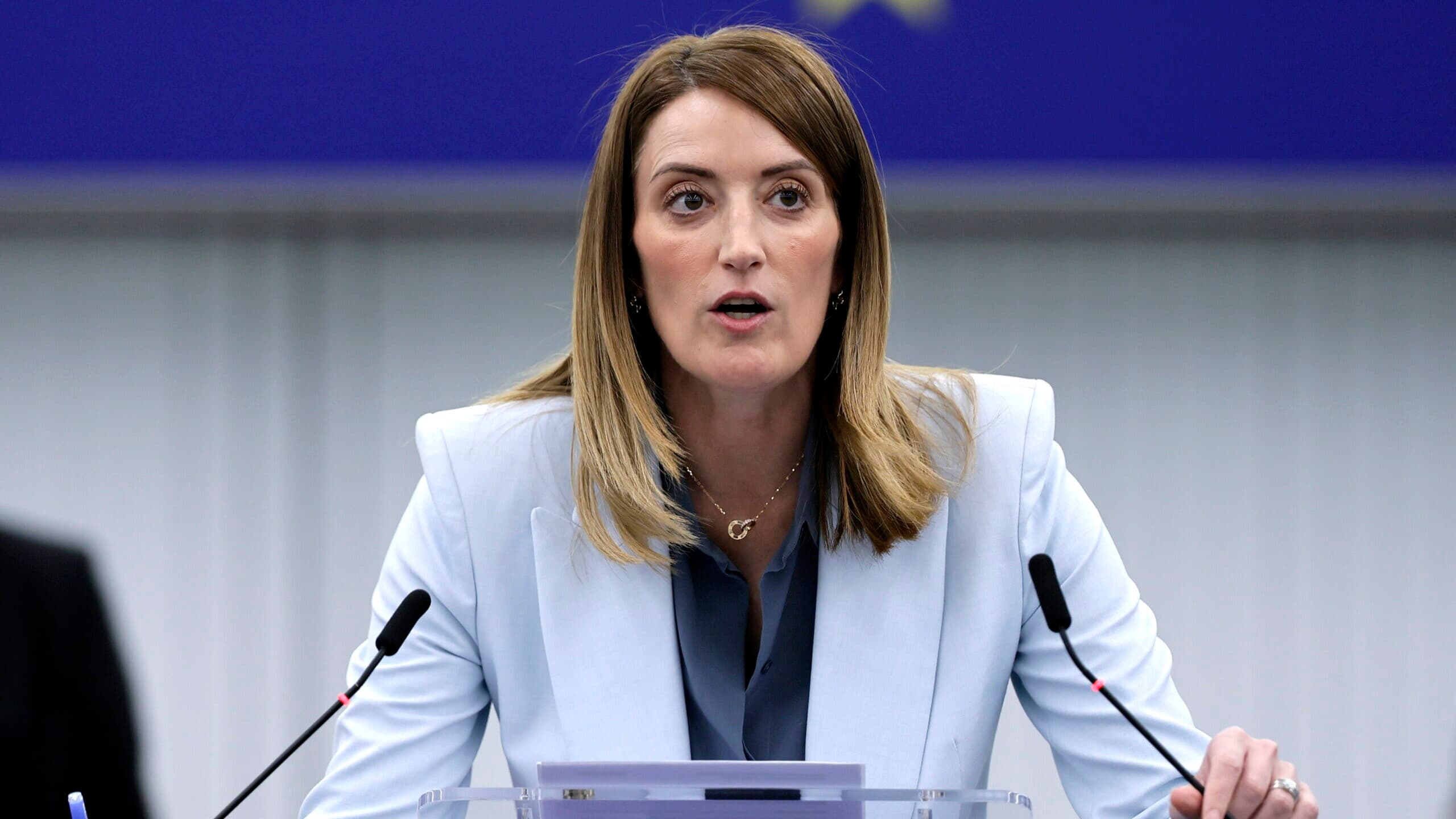 “Europe cannot face a new era with an old budget”, says Roberta Metsola