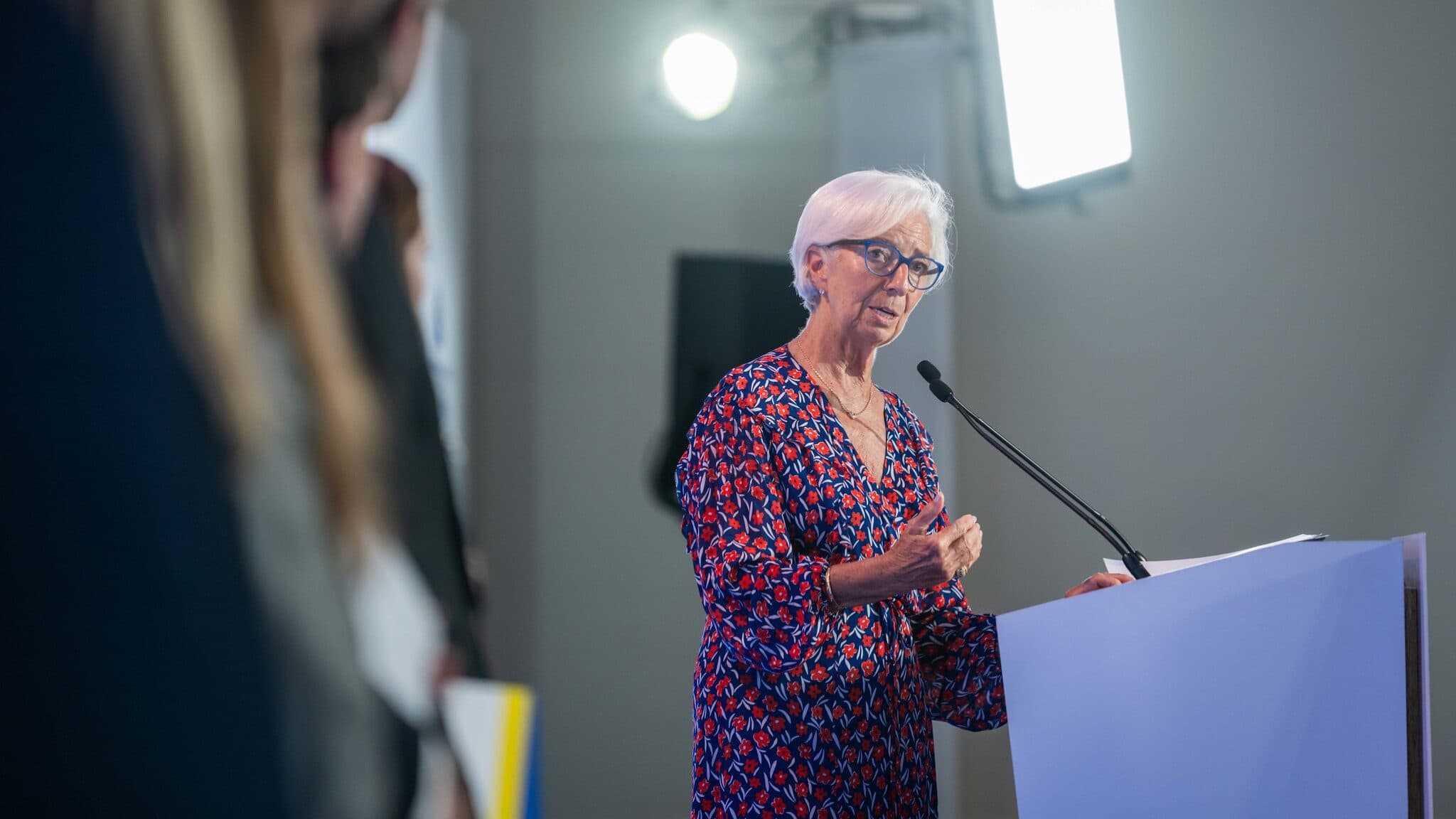 Decision to freeze interest rates was unanimous, but debate over a possible hike was “long and deep”, says Lagarde
