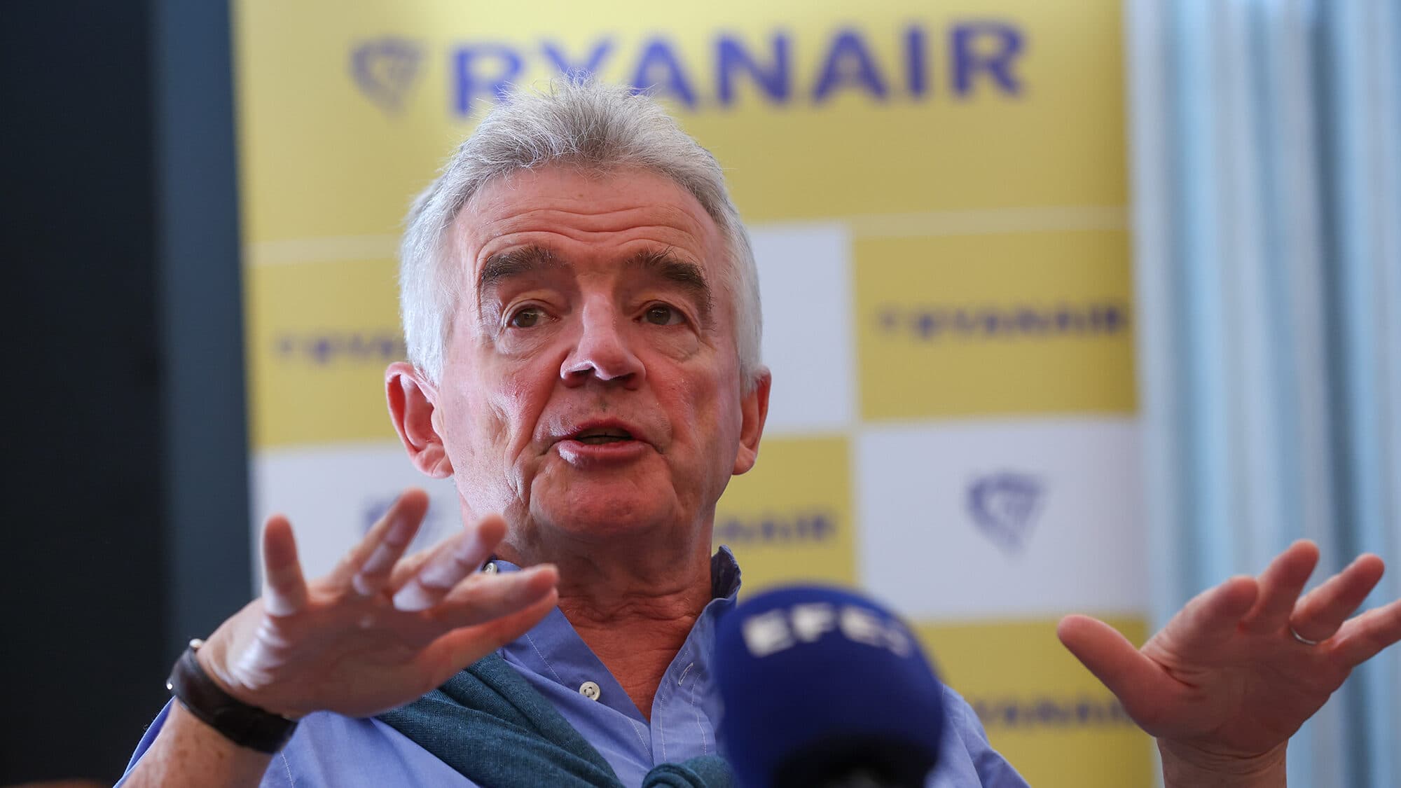 Ryanair CEO accuses Government of blocking Portela's growth to protect TAP