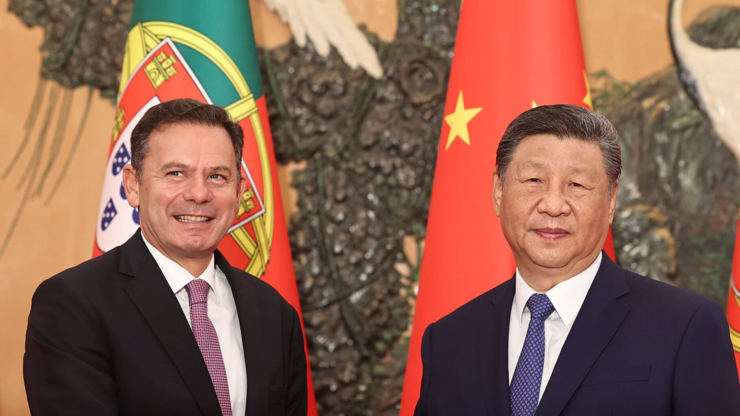 Portugal and China have an advantage in exporting the same products. And that is a risk