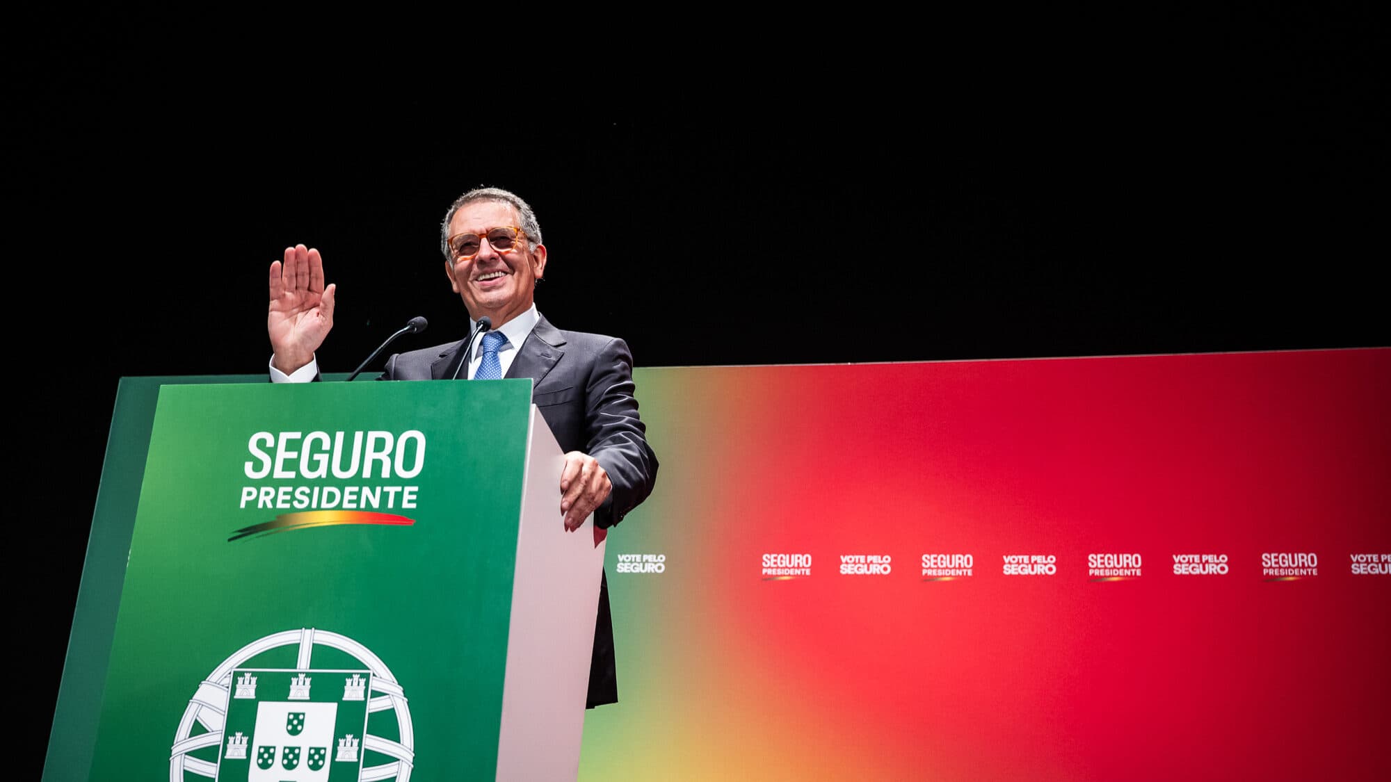 "Polls don't elect presidents" — Seguro urges votes alongside Pedro Duarte
