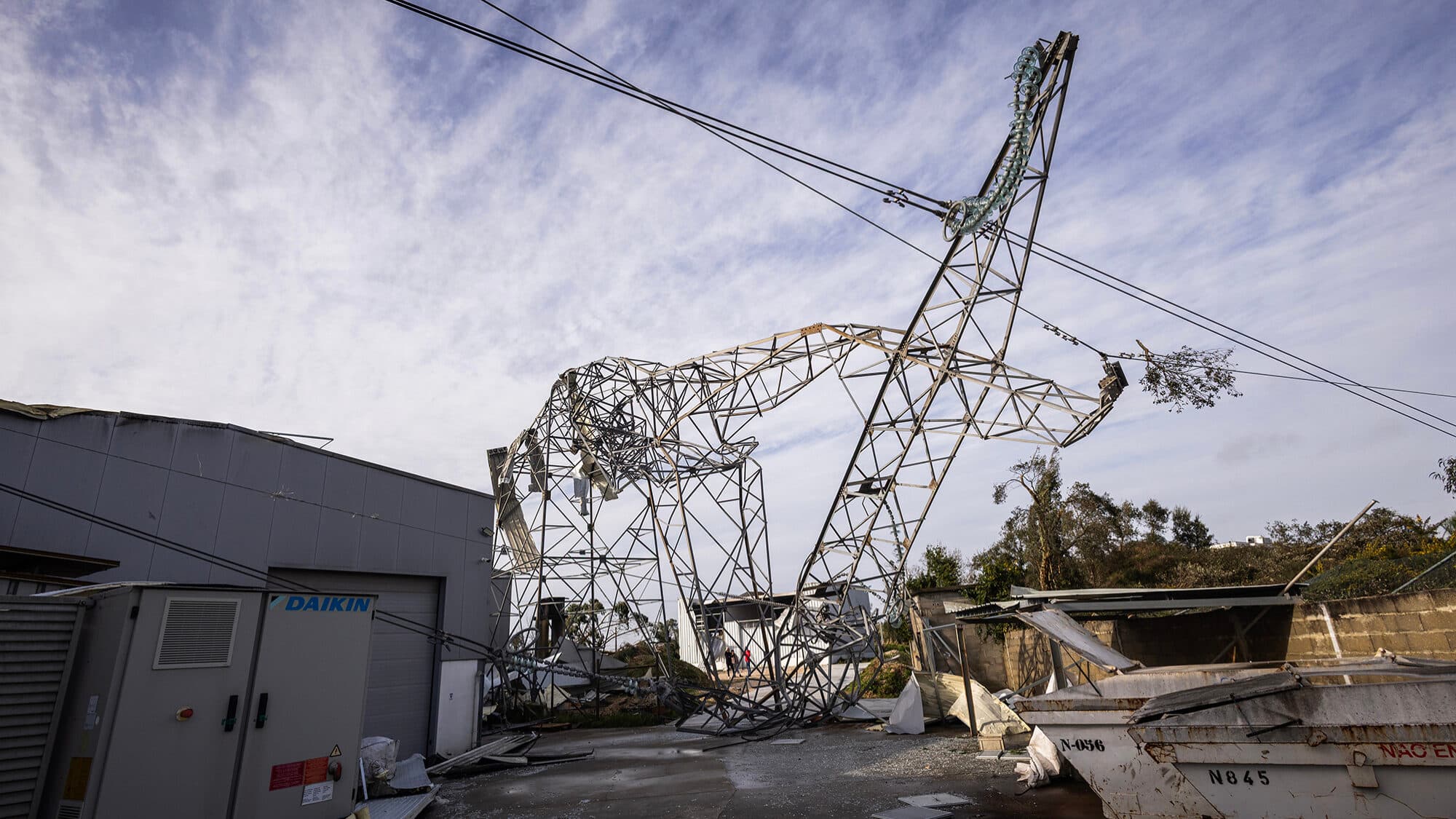 Before Storm Kristin, when was the state of calamity declared?