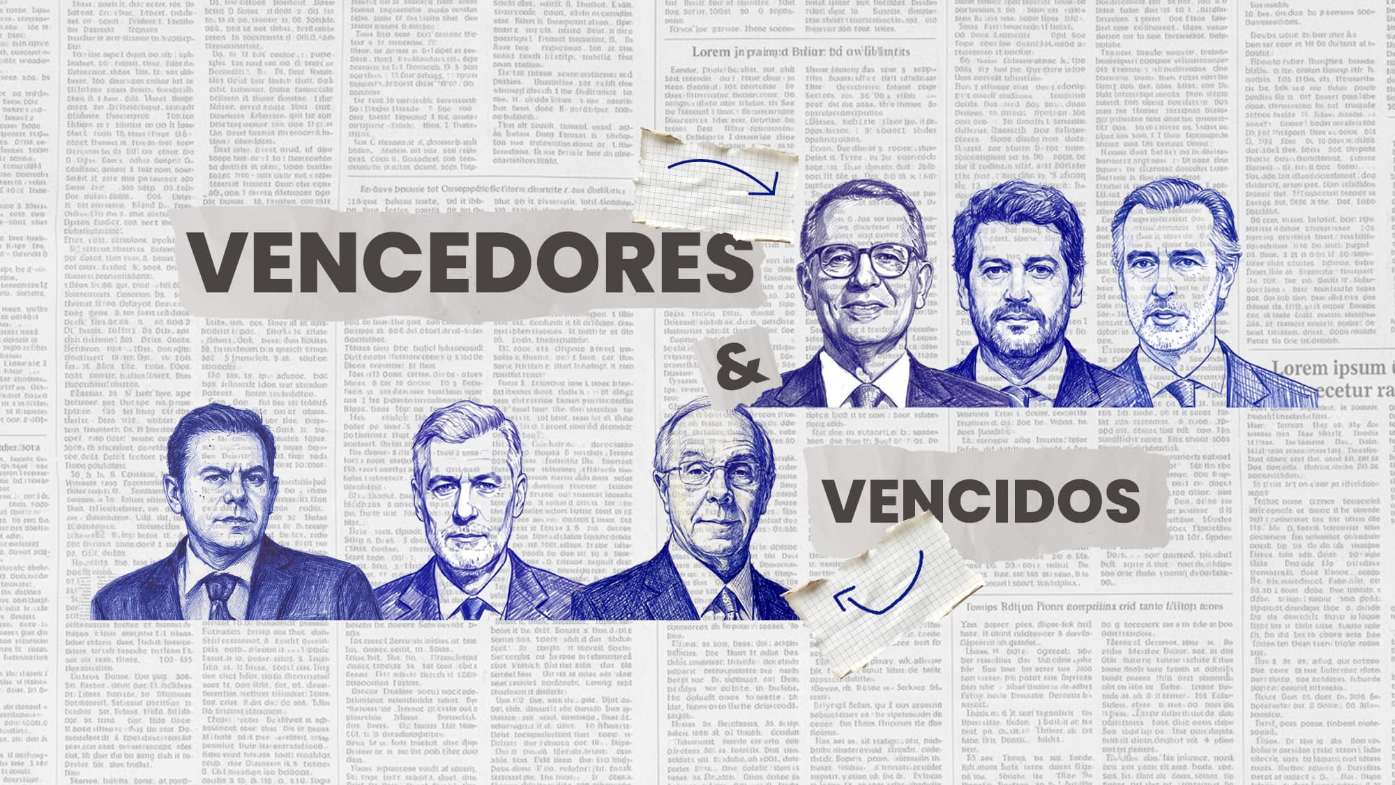 The winners and losers of the first round of the presidential election