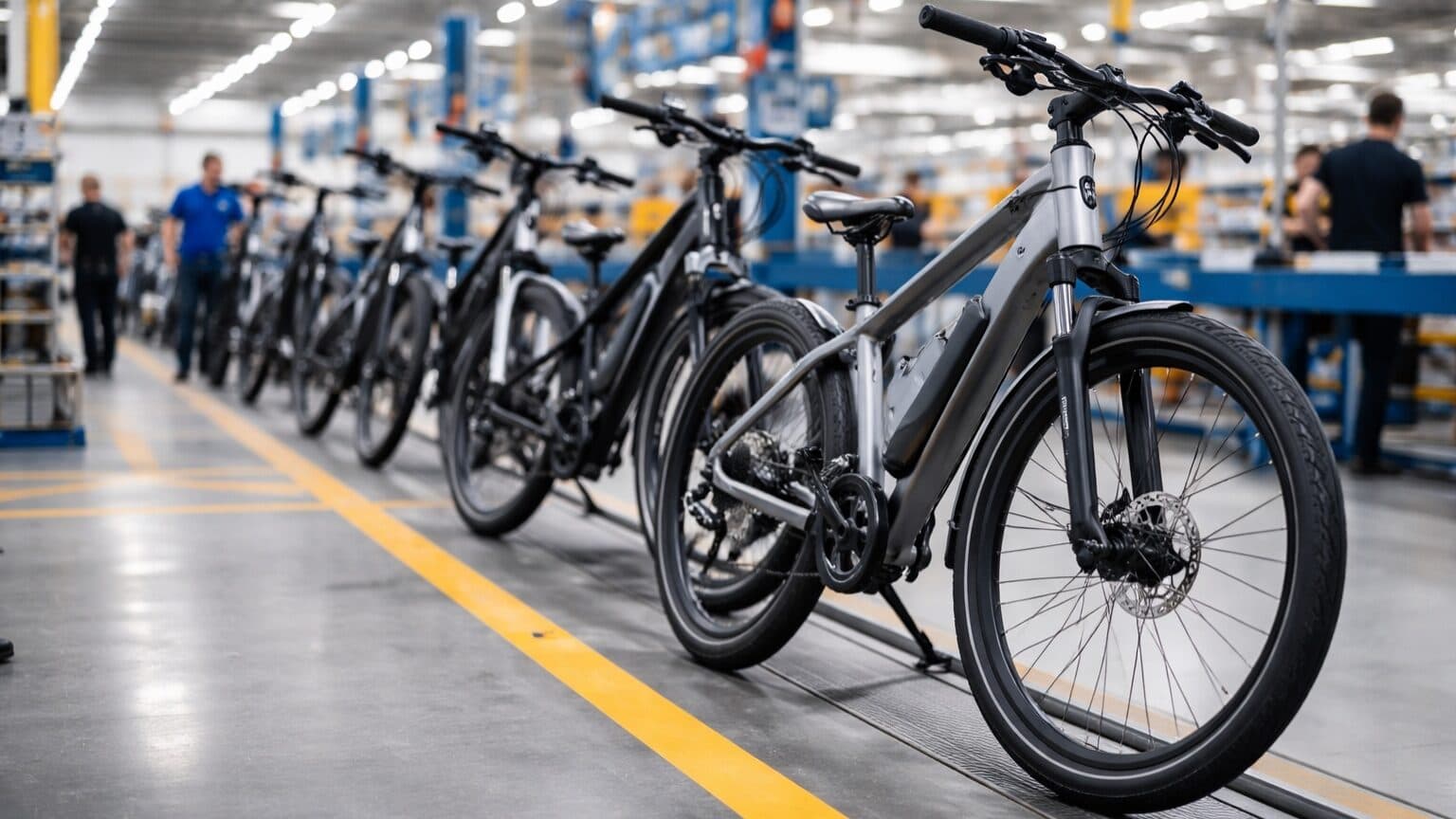 Bicycles account for almost 60% of sports goods exports