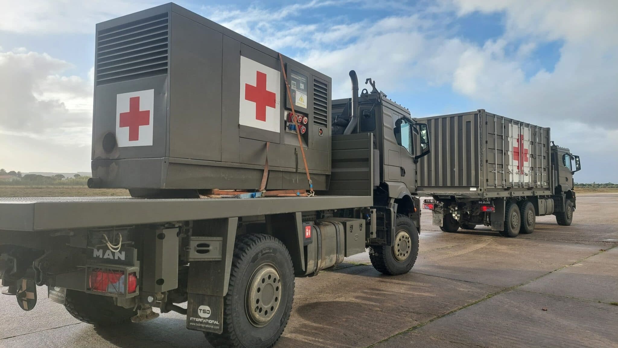 Army has around 1,200 troops on the ground to support the population