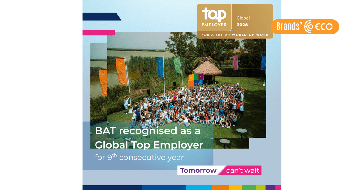 Nine consecutive years among the world's best employers