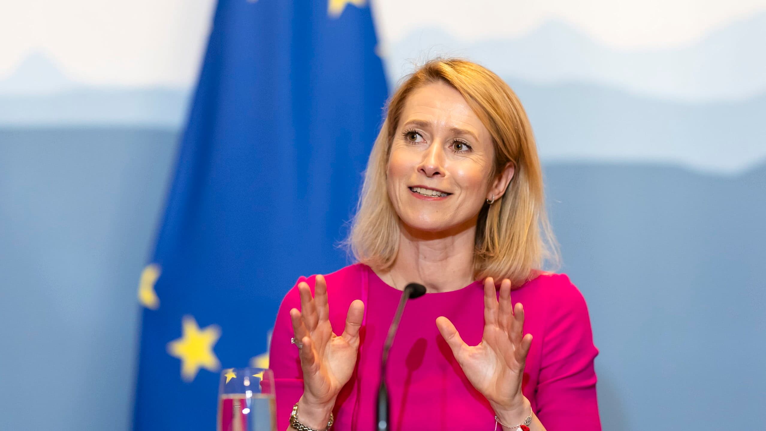 “The US wants to divide Europe”, accuses Kaja Kallas