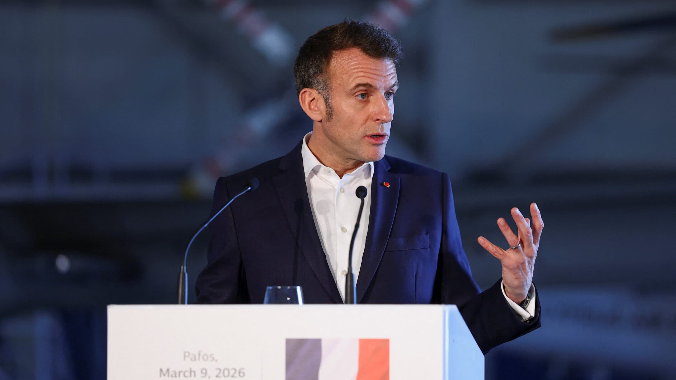 Macron states that 'attacking Cyprus is attacking Europe'