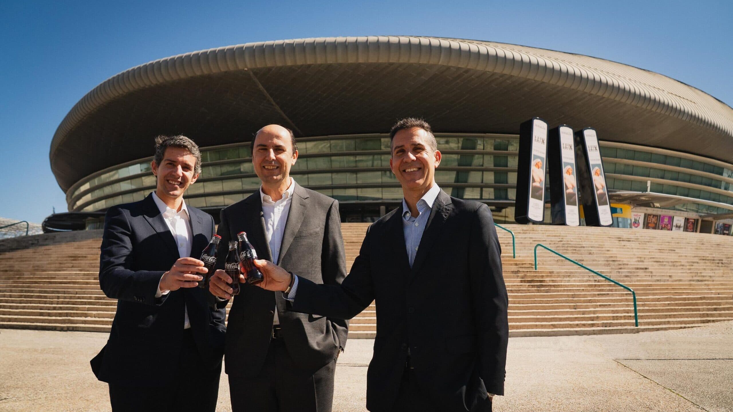 Coca-Cola is the new official sponsor of the Meo Arena