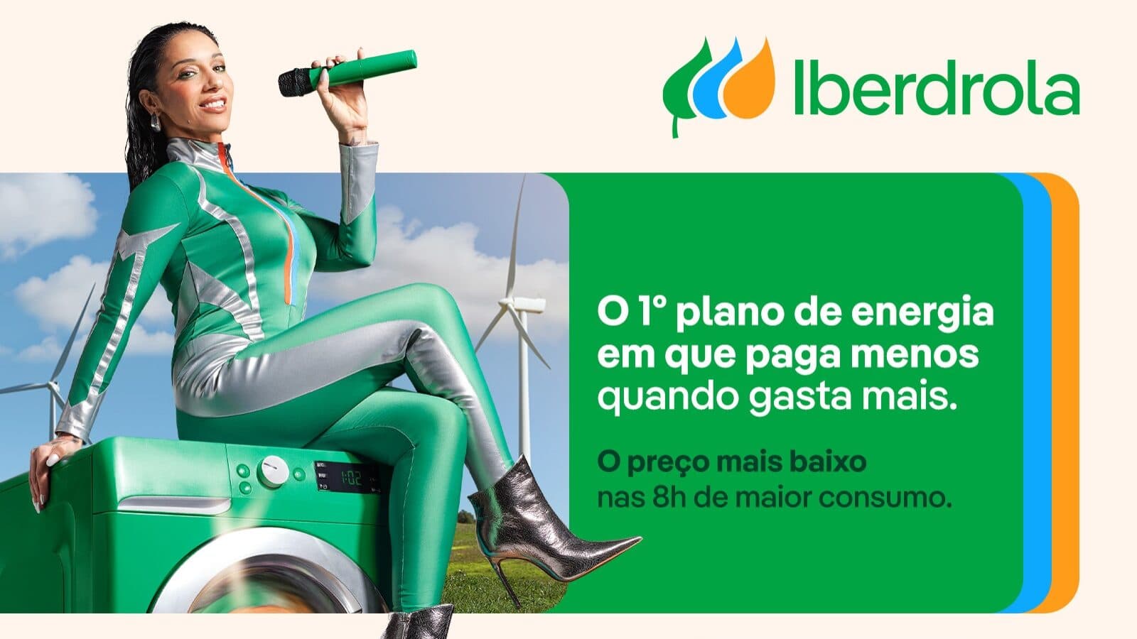 "Turbinada" provides the soundtrack for Iberdrola's new campaign starring Ana Malhoa