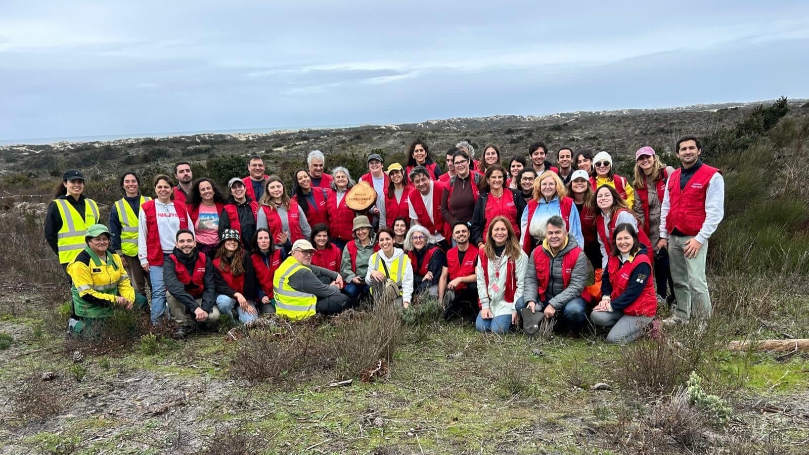 Fidelidade and Associação Zero plant one thousand trees in the Leiria forest