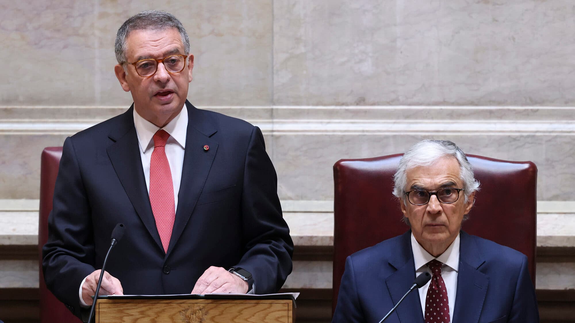 Seguro and Aguiar-Branco discuss political transparency in a country that fails to oversee it