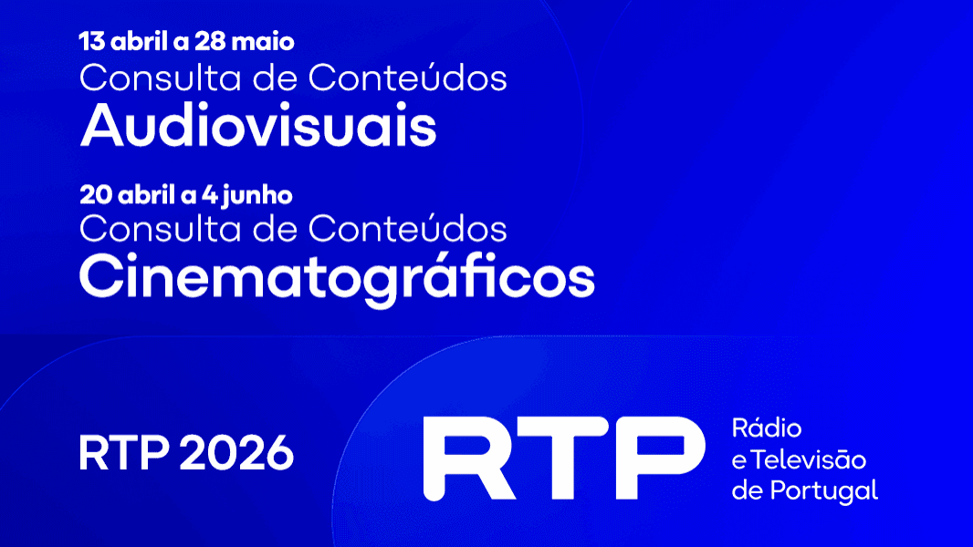 RTP seeks new audiovisual and cinematographic projects