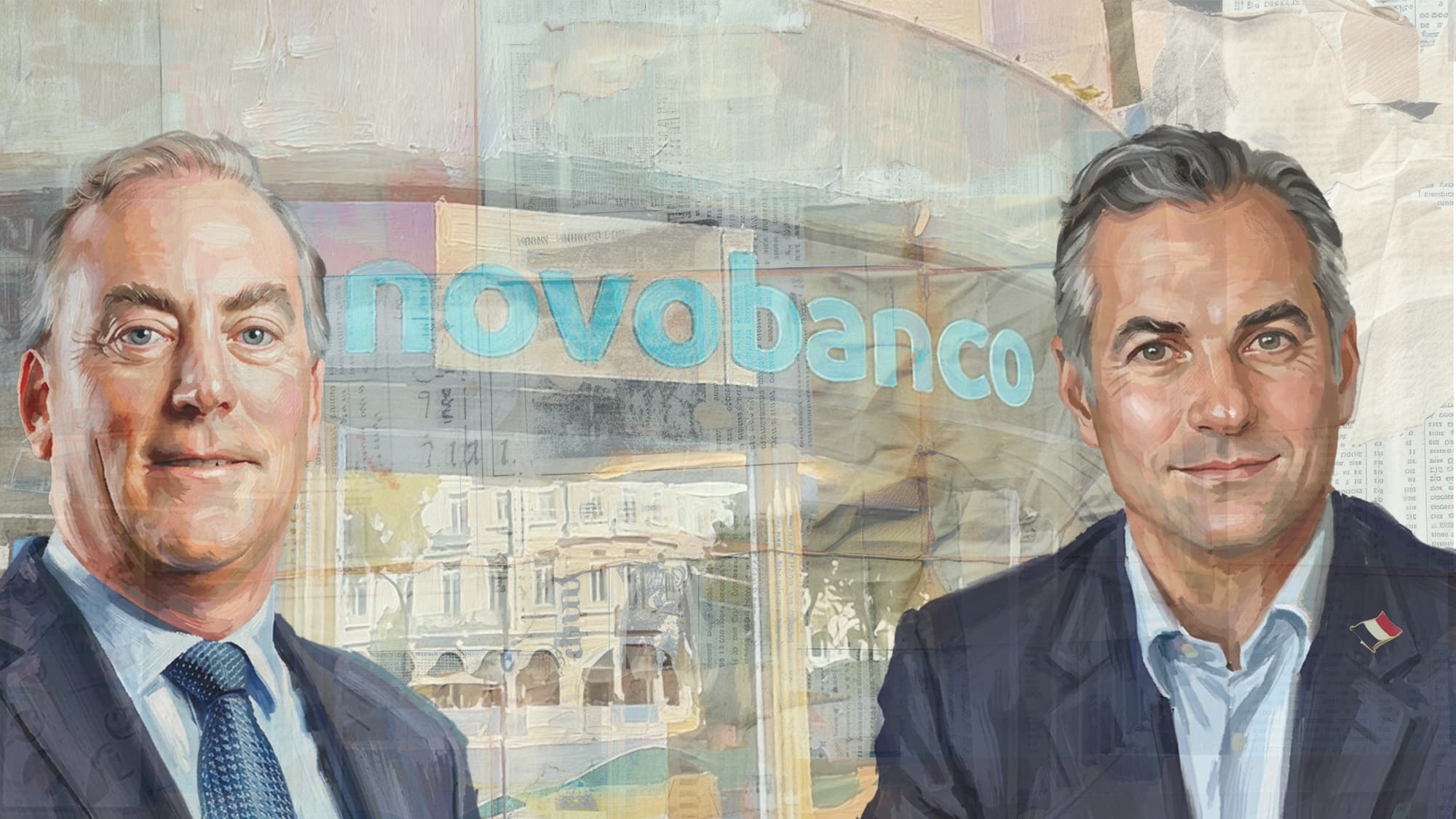 Hello, Novobanco. The French take charge today of a profitable and more expensive institution