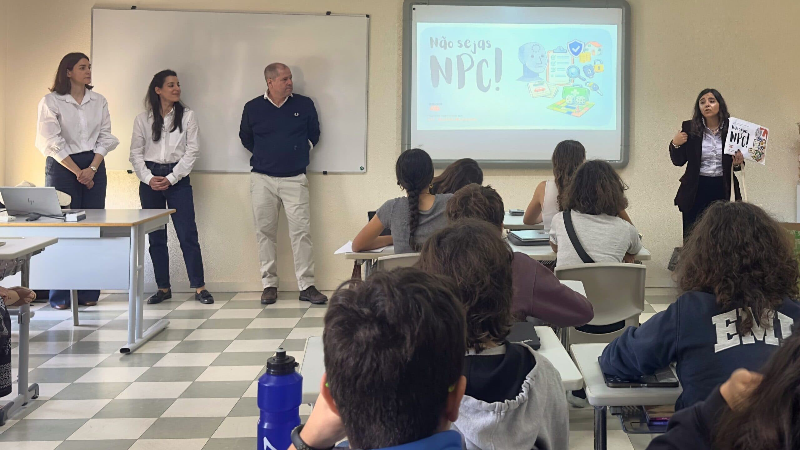 Lusitania and CCA launch Seguros Lab in schools