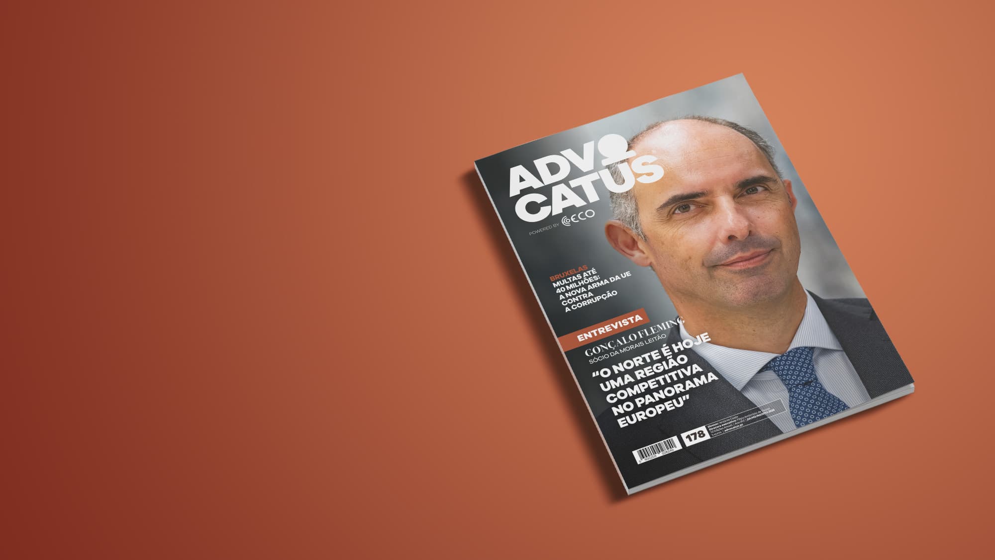 Interview with Gonçalo Fleming. July/August edition of Advocatus