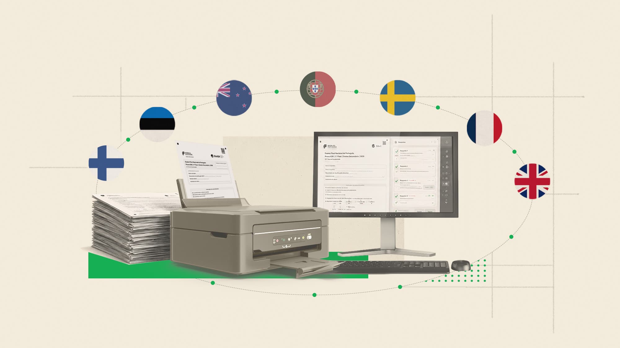 Portugal stumbled on the digital grading of exams. What did other countries do?