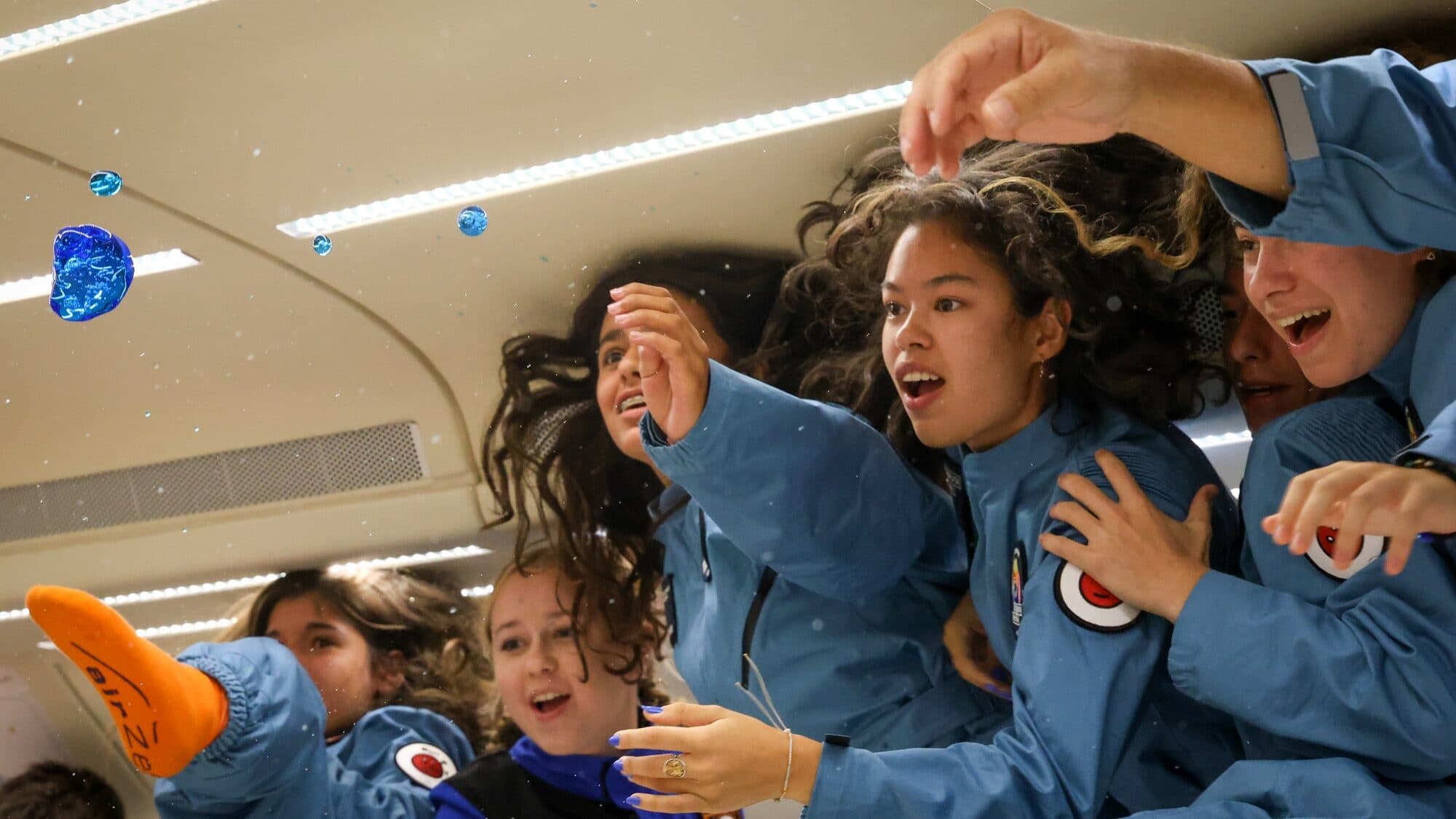 In Santa Maria, 'flying in zero gravity' for the next space race