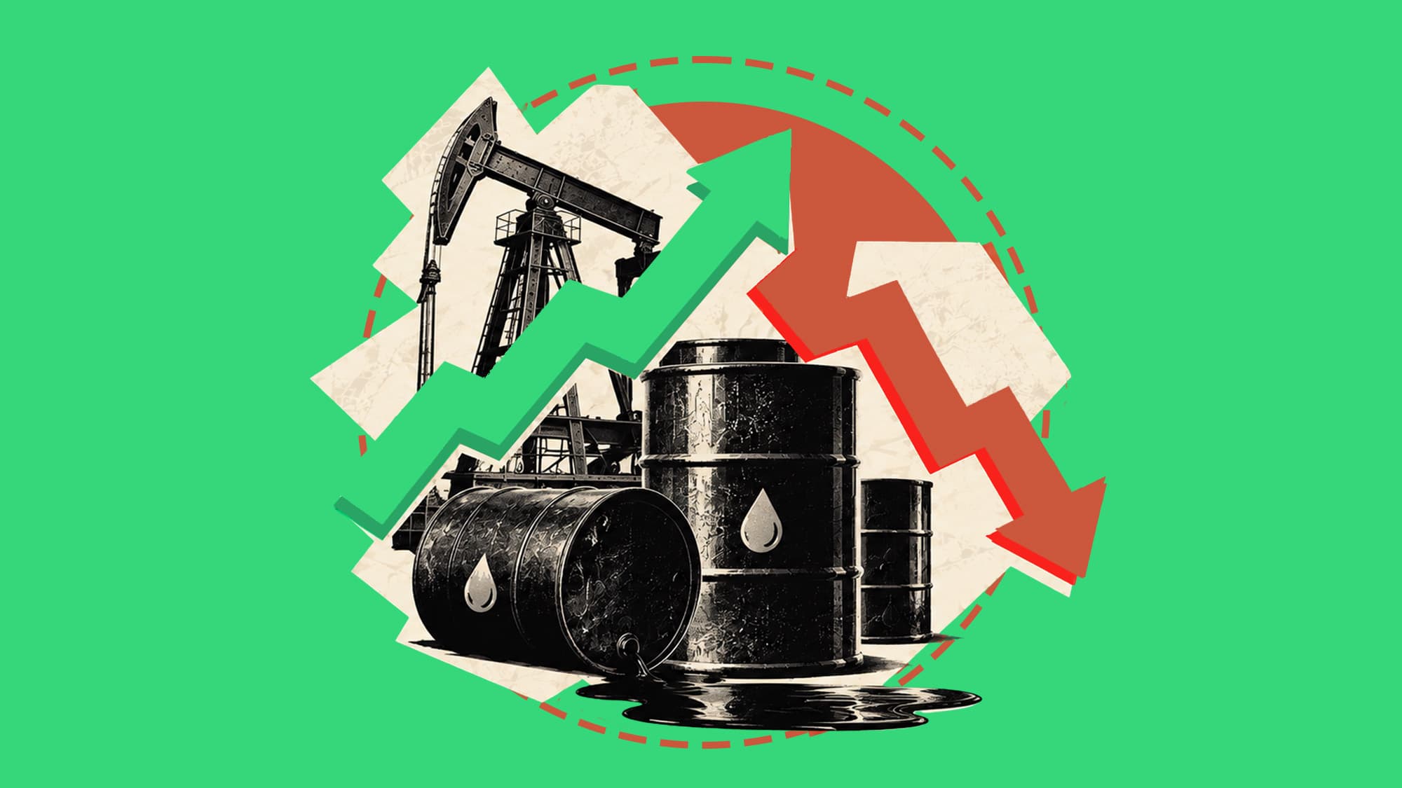 Asset of the day. Middle East and Ukraine push oil to two-week highs