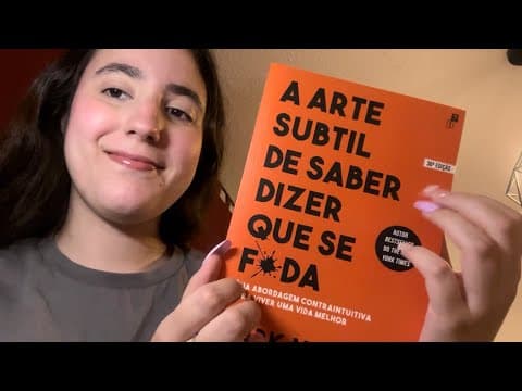 ASMR tudo o que comprei na Feira do Livro em Lisboa 