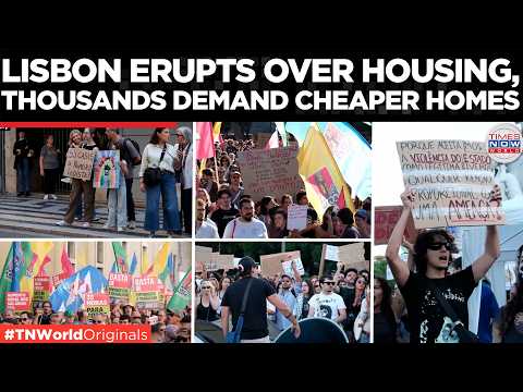 PORTUGAL PROTESTS! Thousands March in Lisbon Over Soaring Rents, Low Wages and Pensions