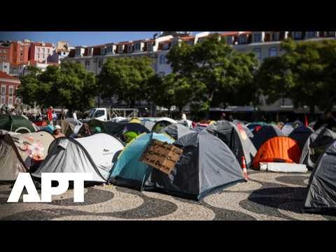 Portugal’s Housing Crisis Deepens as Police Clear Lisbon Protest Camp | APT
