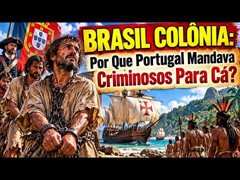 BRASIL COLÔNIA: Por Que Portugal Mandava Criminosos Para Cá?