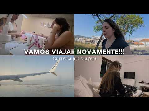 Preparando tudo para viajar outra vez ✈️ | Rotina e Correria pré-viagem