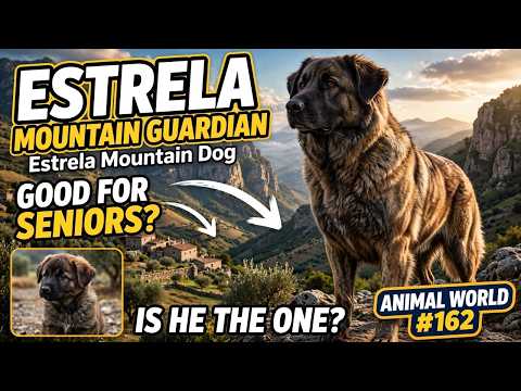 Estrela Mountain Dog: Portugal's Guardian | Animal World #EstrelaMountainDog #dogfacts