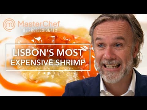 Cooking Lisbon's Most Expensive Shrimp | MasterChef: The Professionals