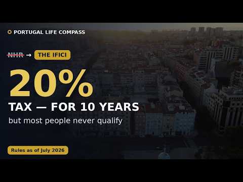 Portugal's IFICI: What the 20% Tax Regime Really Requires (2026)