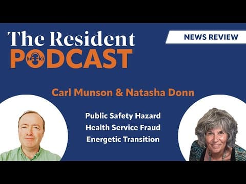Natasha Donn's News Review – The Resident Podcast – Ep.1 – 21-11-25