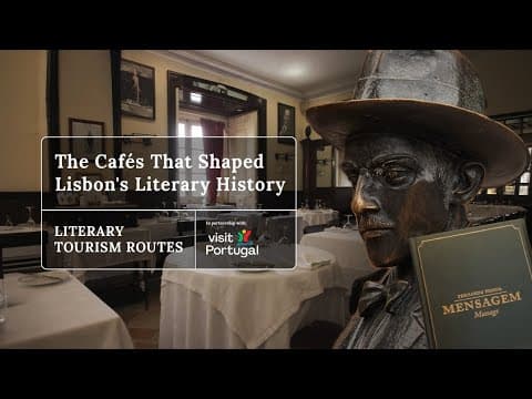 The Cafés That Shaped Lisbon's Literary History | Literary Tourism Routes