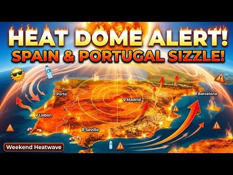 Spain & Portugal Heat Dome: Surviving the Sizzling Weekend!