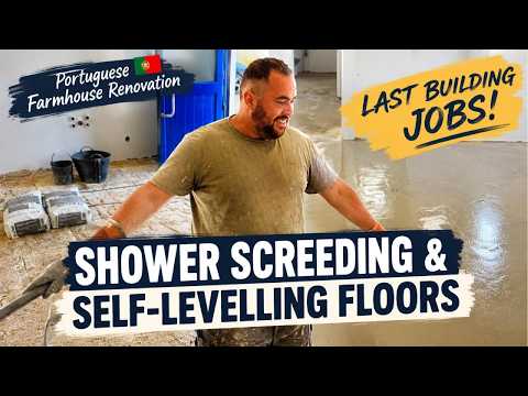 Portuguese Farmhouse Renovation: The Final Building Jobs Before Decorating!