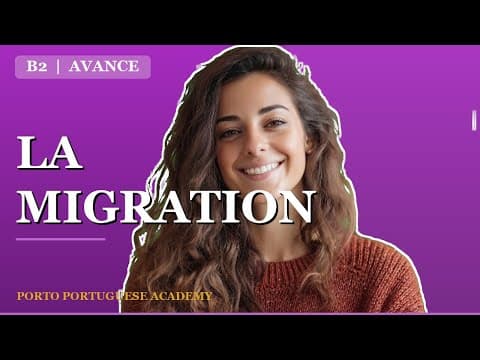 Migration au Portugal 🇵🇹 | Portugais B2 | Porto Academy