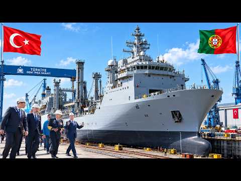 How Türkiye Is Building Portugal’s New Navy Support Ships for NATO!