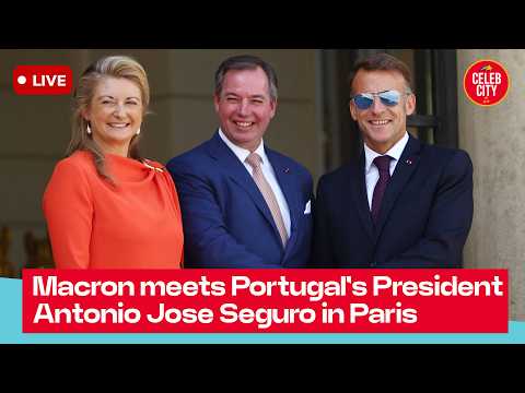 🔴 LIVE: Macron Hosts Portugal's President in Paris | Official Bilateral Meeting | AC1Y