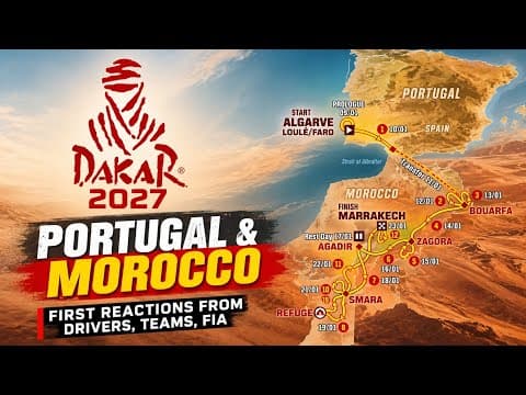 Dakar 2027: Portugal & Morocco | First Reactions from FIA, Teams & Drivers