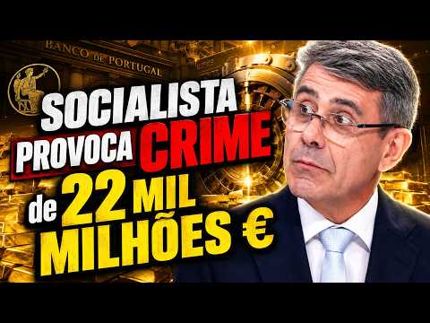 SOCIALISTA PROVOCA CRIME de 22 MIL MILHÕES de EUROS a PORTUGAL EXPLICADO por JOSÉ GOMES FERREIRA