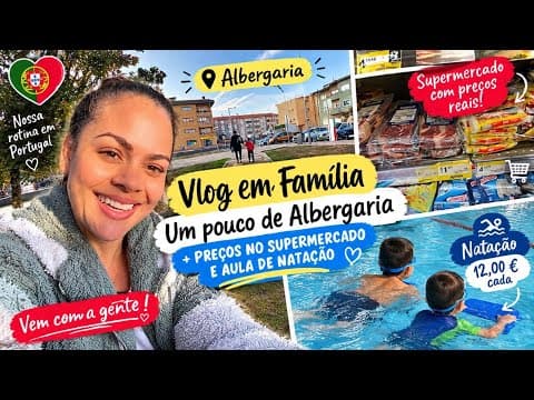 UM POUCO DA  NOSSA ROTINA/SUPERMERCADO/ PORTUGAL 🇵🇹 ❤️E FAMÍLIA. 
