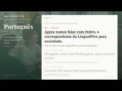 Learn Portuguese A1 | Slow Portuguese News with Subtitles: Low-Rent Roommates: Living with Nuns in…