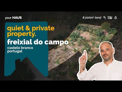 off-grid property in central Portugal for sale