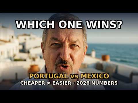 Portugal vs Mexico on $1,800 a Month — The Real 2026 Numbers