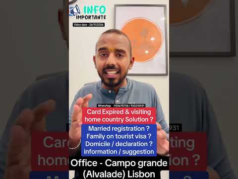 Card Expired & visiting home country Solution ? ®Live Portugal By Harry | Advocate Harry | Portugal
