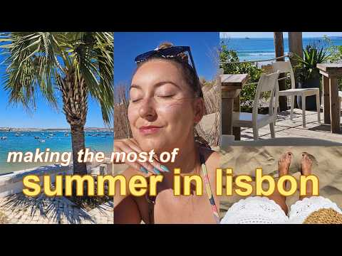 Late summer days in Lisbon | going to my favorite beach in Caparica