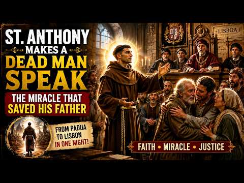 St. Anthony Makes a Dead Man Speak | The Miracle That Saved His Father 🙏⚖️