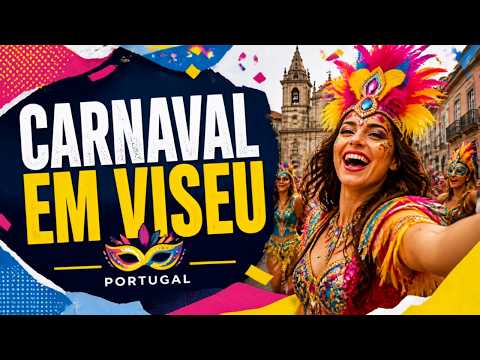 Viseu Carnival 🇵🇹🎭 | Portugal Comes Alive! Amazing Street Carnival & Local Culture
